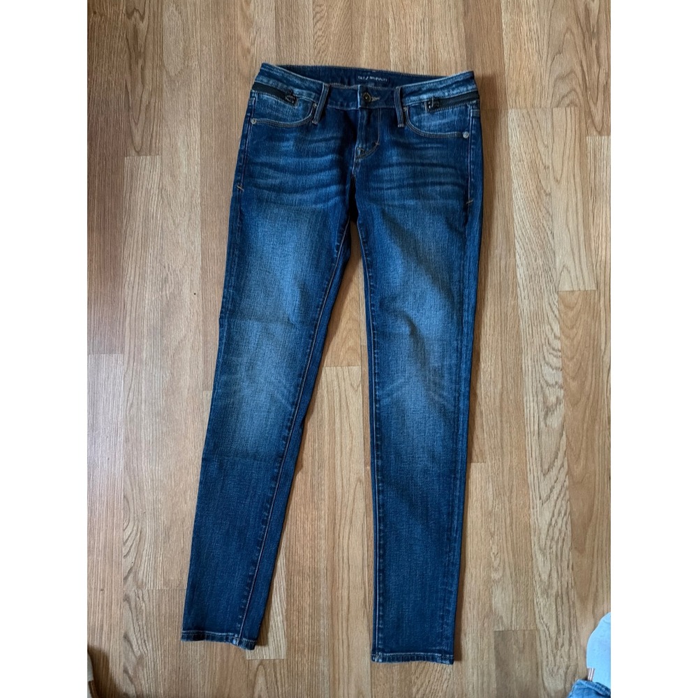 Cult of Individuality Teaser Skinny Jeans Dark Wash Blue Denim 753-15A-220A 26